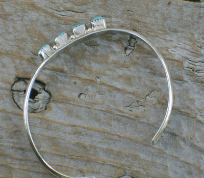 turquoise cuff bracelet child 2.jpg